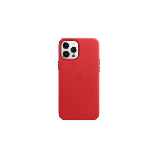Apple iPhone 12 Pro Max Leather Case with MagSafe - Red
